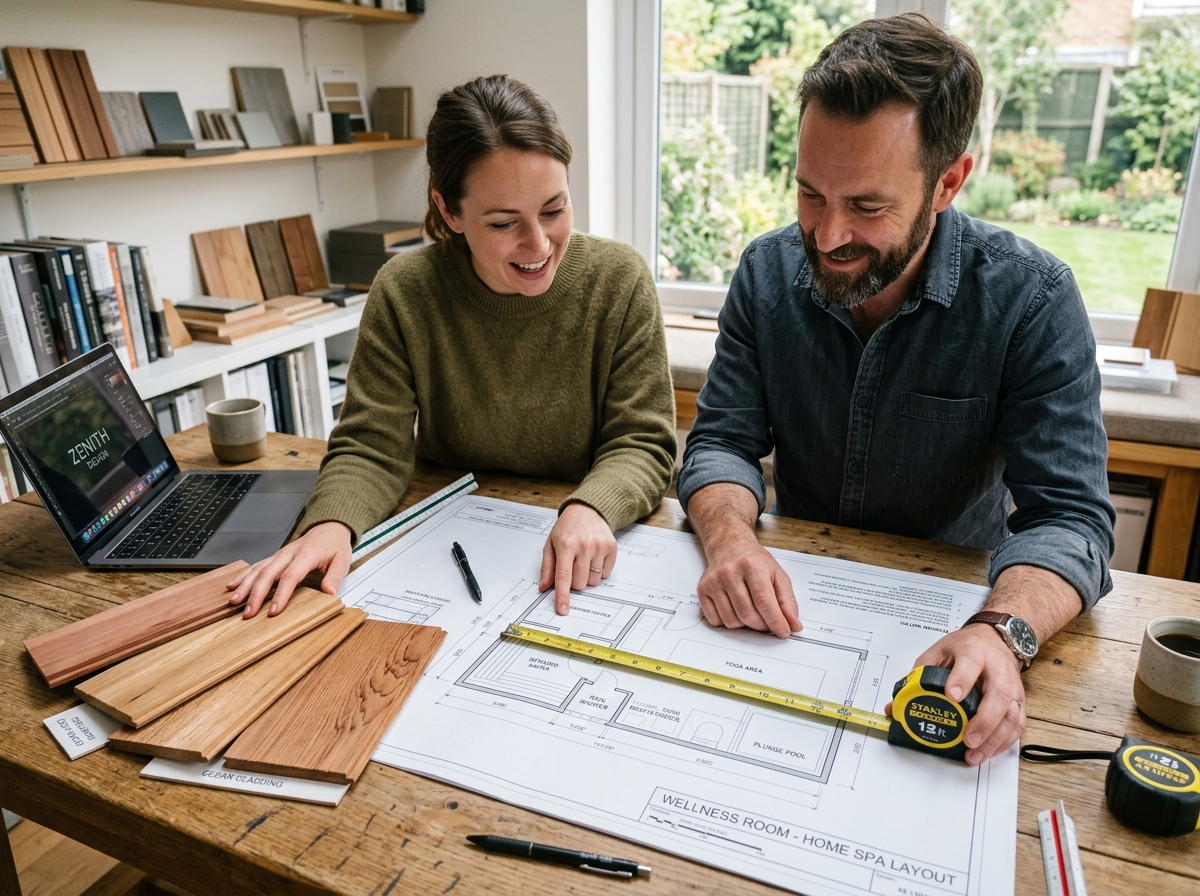 Custom wellness space planning